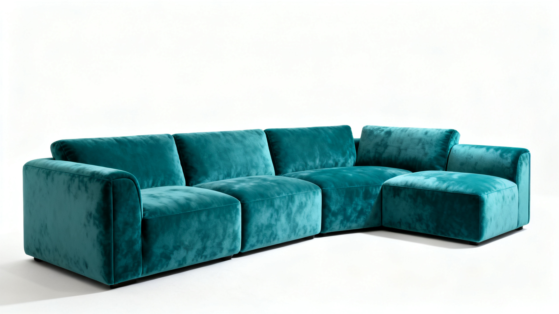 Osterley Teal Corner Sectional