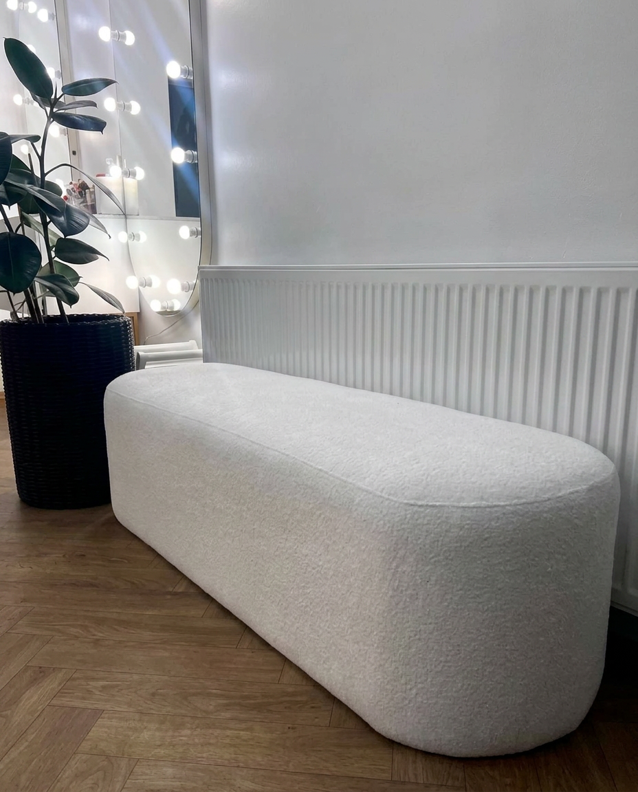 Chiswick Bouclé Bench