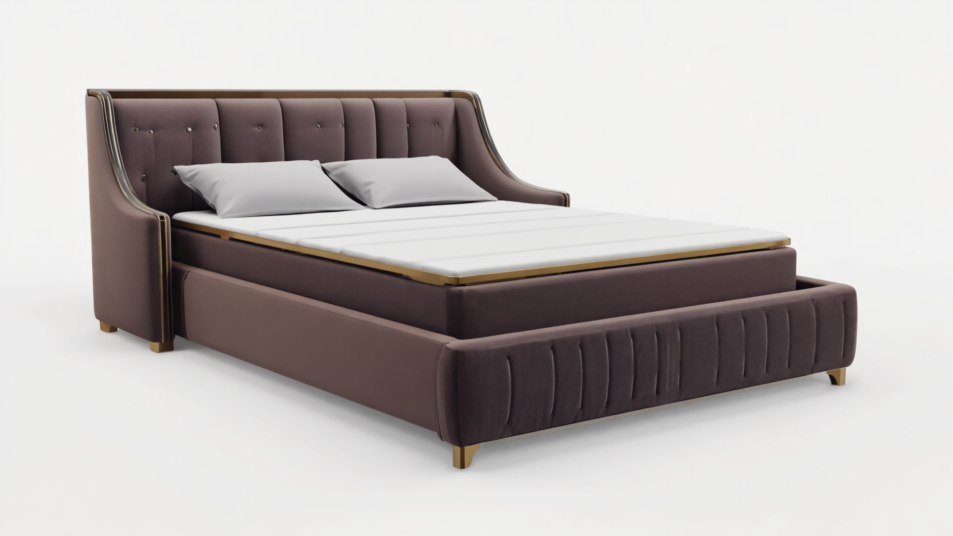 Belgrave Brass-Line Bed