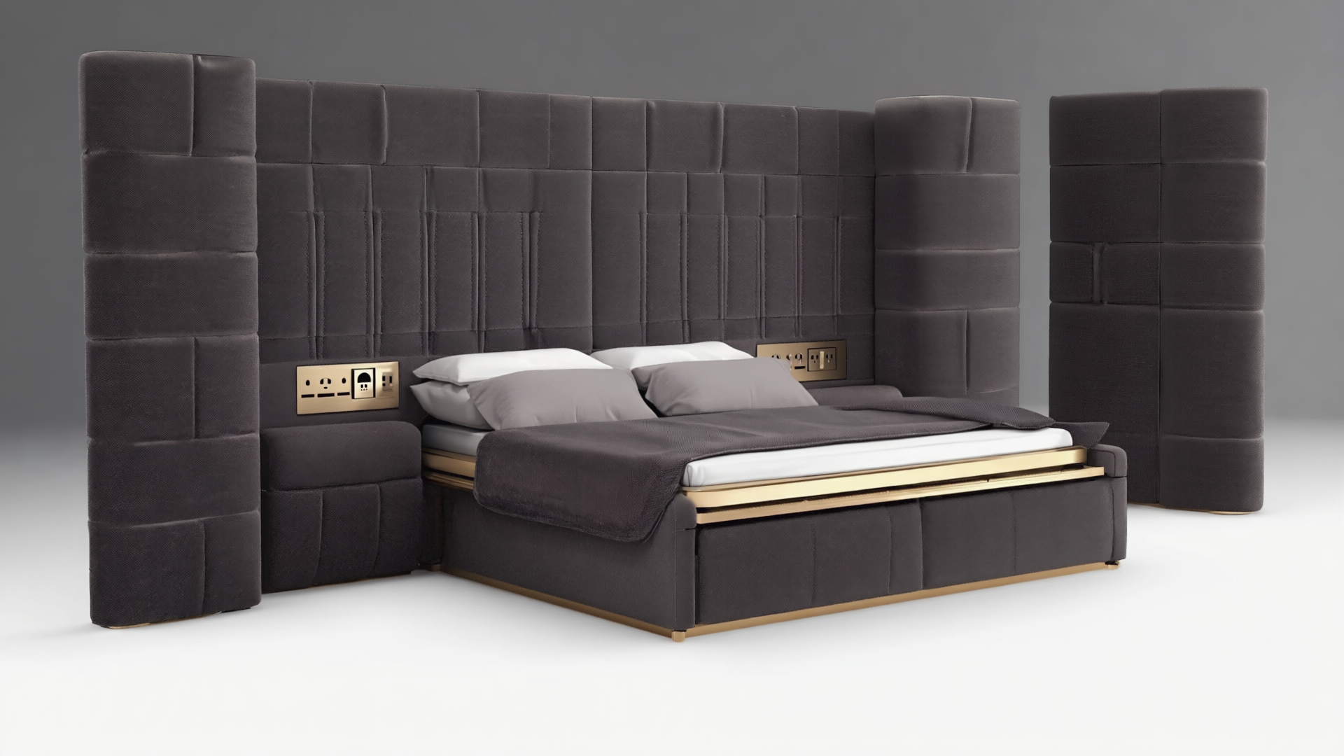 Carlyle Suite Bed Wall
